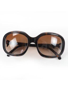 Chanel 5170-a Ribbon Coco Mark Sunglasses Brown Tortoiseshell Pattern 5817
